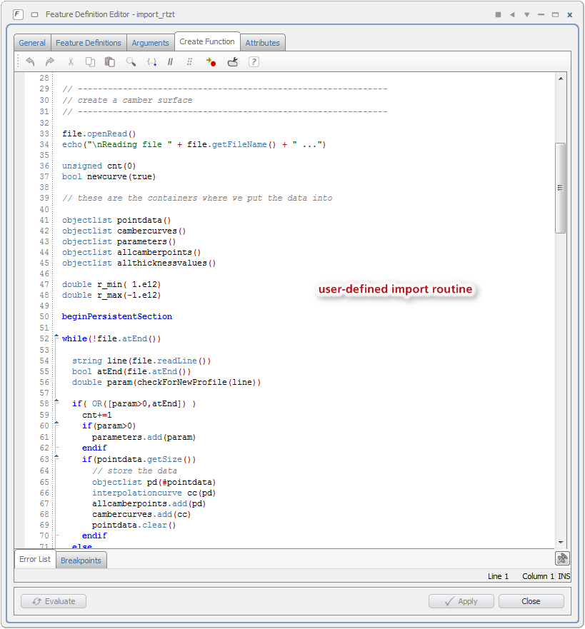 Import RTZT BladeGen Files - Feature Programming - CAESES Forum