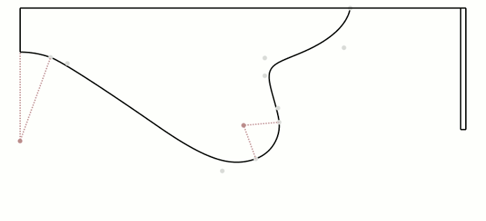 Piston bowl radius small