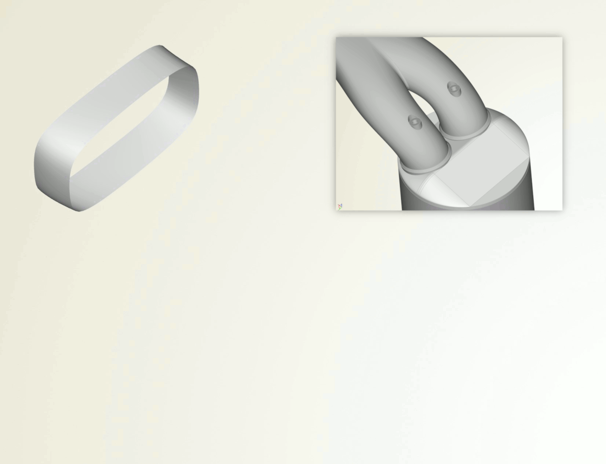 Intake port surface sweep along a path using function graphs for e.g. cross section areas