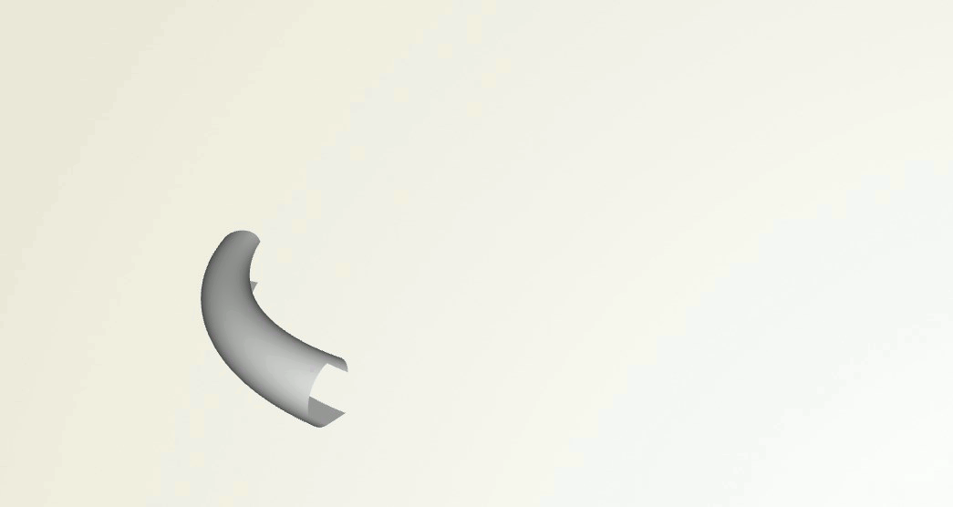 Compressor volute surface generation