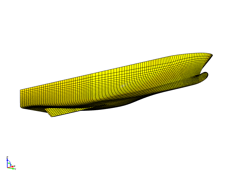 Parametric Model Ro Pax