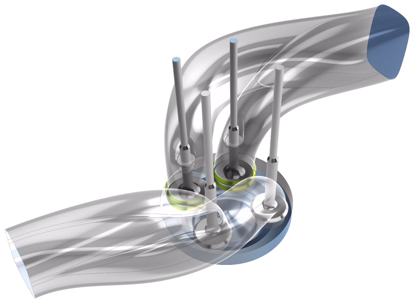 Asymmetric Ports