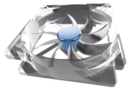 Compact Fan with Serrations