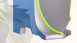 turbine_wheel_with_scallops_turbocharger