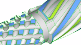 shear head polymer injection moulding