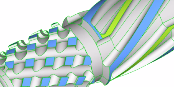 shear head polymer injection moulding