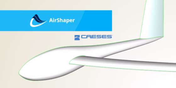 CAESES and AirShape for Aerodynamic Glider Design