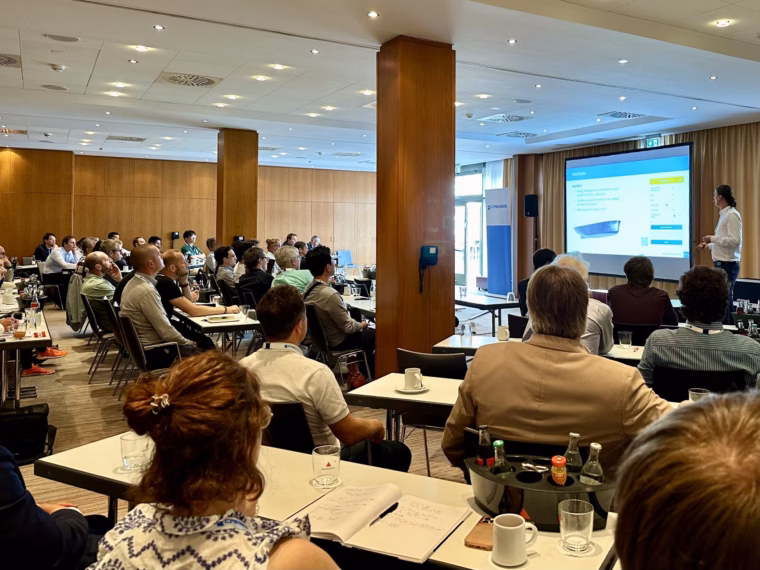 Heinrich von Zadow presenting new developments in CAESES 5.3 - the maritime special