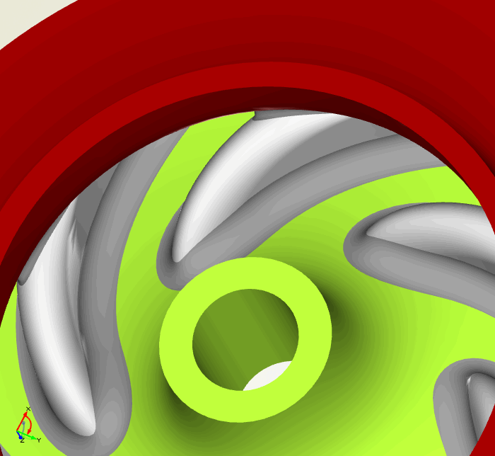 Design and variation of pump impellers
