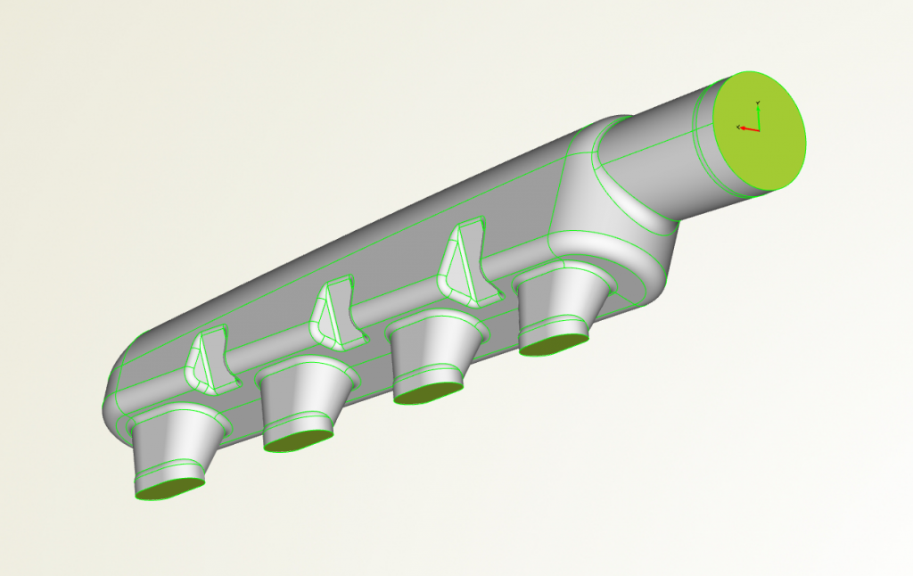 The automated regeneration of complex geometries is often a challenge for traditional CAD tools