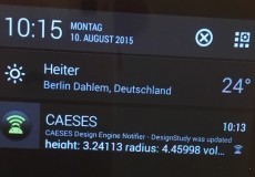 CAESES Push Messages and E-Mail Notifications CAESES Push Messages and E-Mail Notifications