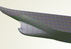 Ship Hull Design: Twin Skeg Study