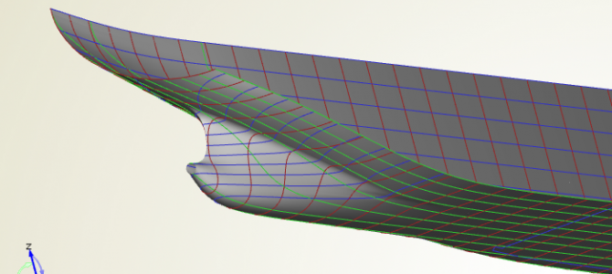 Ship Hull Design: Twin Skeg Study