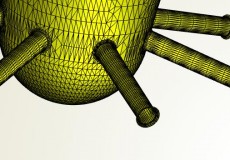 Geometry Variation of a Fuel Injector Design