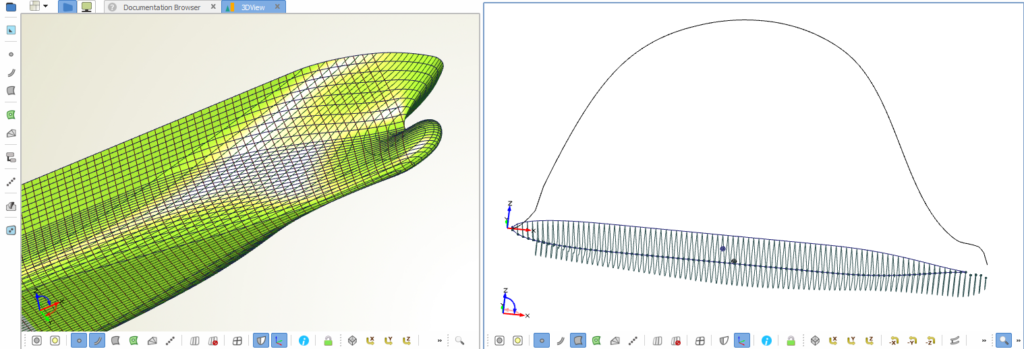 Improved and robust hydrostatic calculations for ship hulls