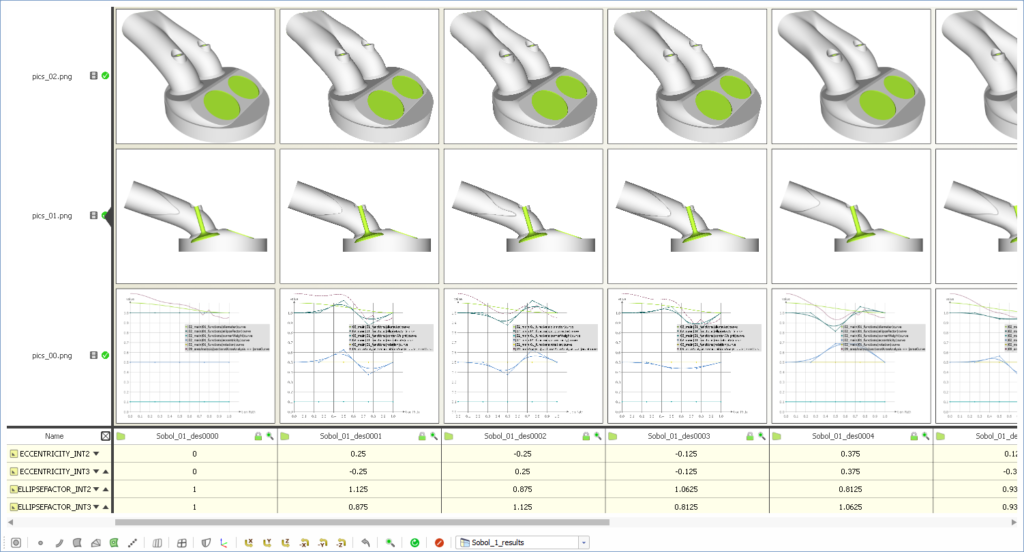 Design comparison of different intake ports in CAESES