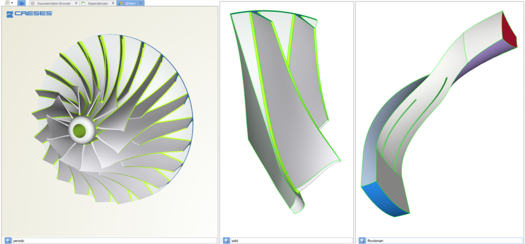 parametric turbocharger impeller