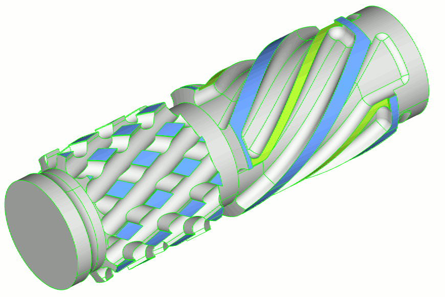 Robust, efficient variable geometry for simulation studies