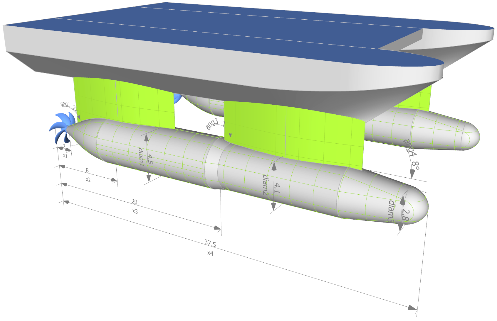 advantages of catamaran hull design