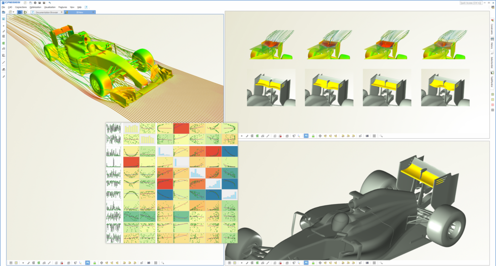 Run aerodynamic shape optimizations and compare design candidates