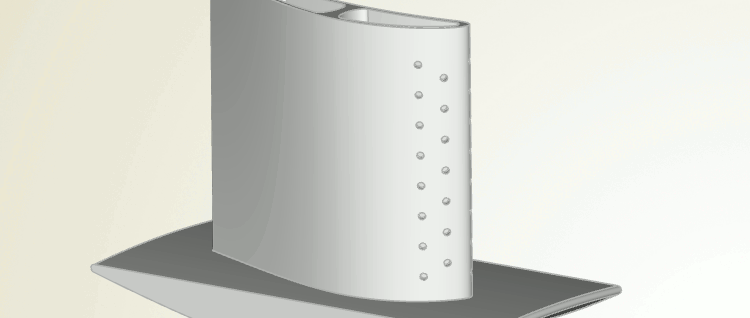 turbine blade cooling hole diameter