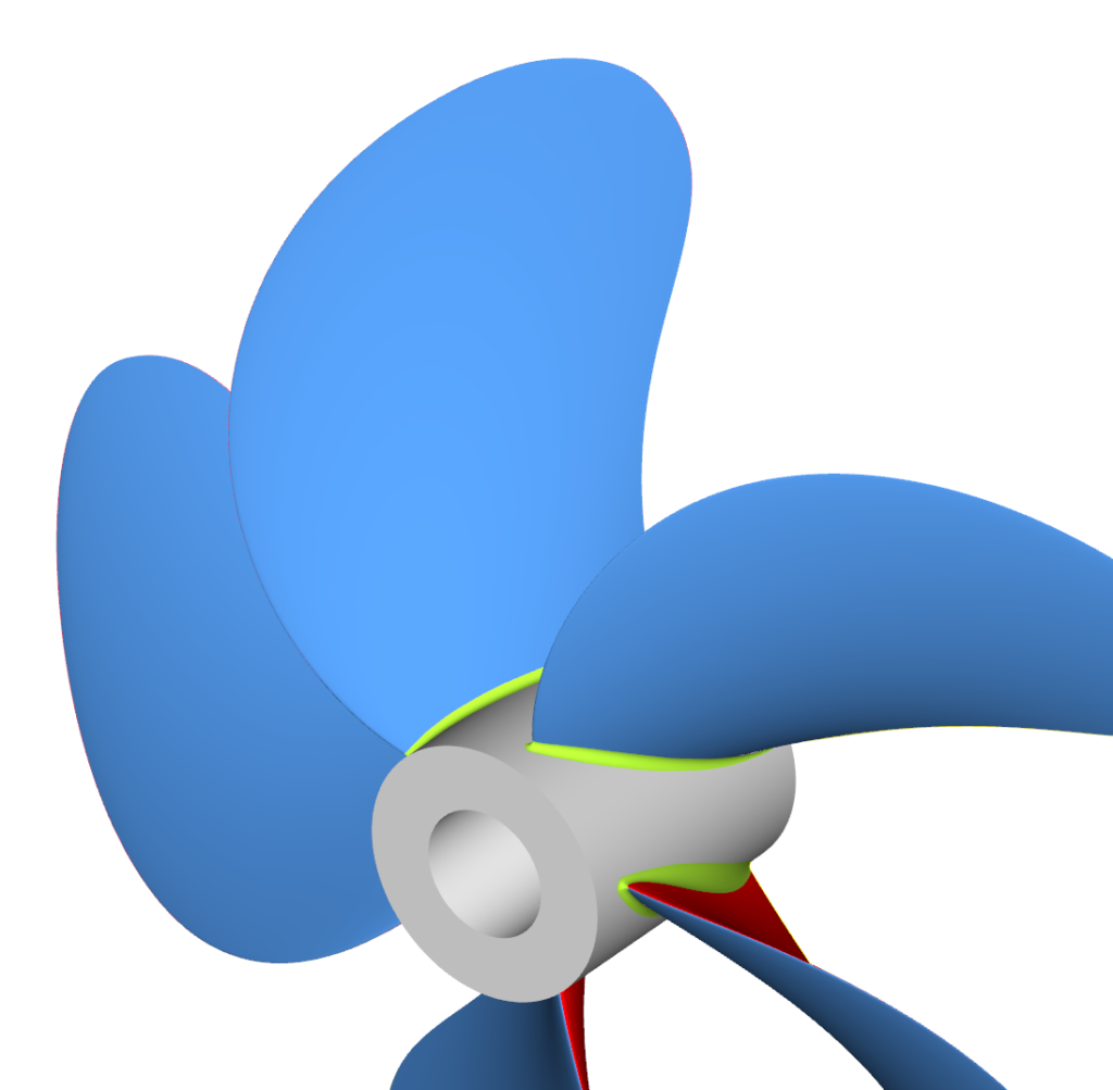 final propeller model in CAESES