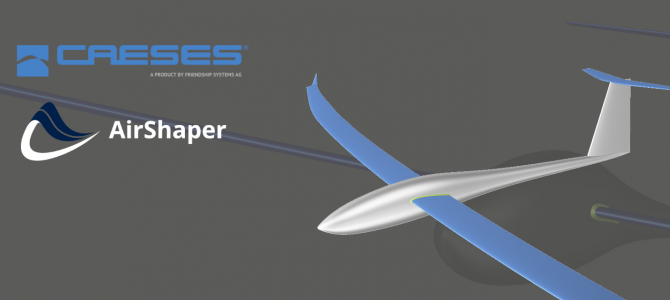 CAESES Web App for Aerodynamic Glider Plane Design