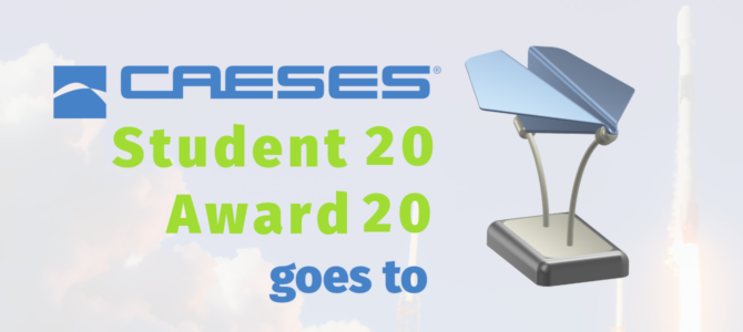 The CAESES Student Award goes to