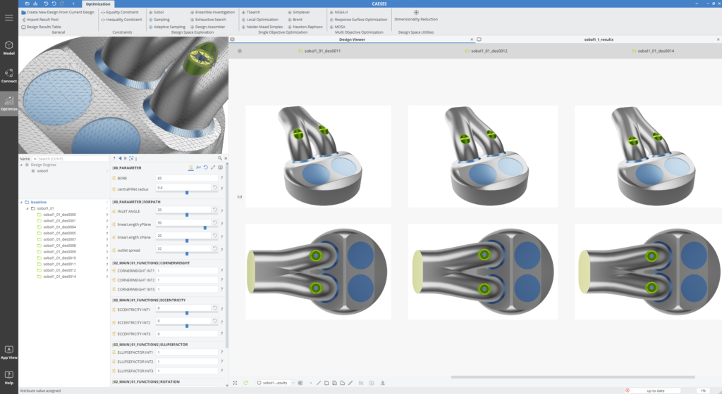 Design and Optimization of Powertrain Components with CAESES 5