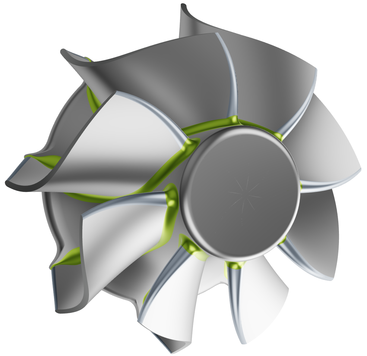 Turbine Wheel Blade Design