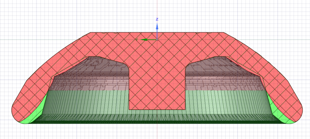 Comparison of Baseline and best design of experiment design for the poppet valve