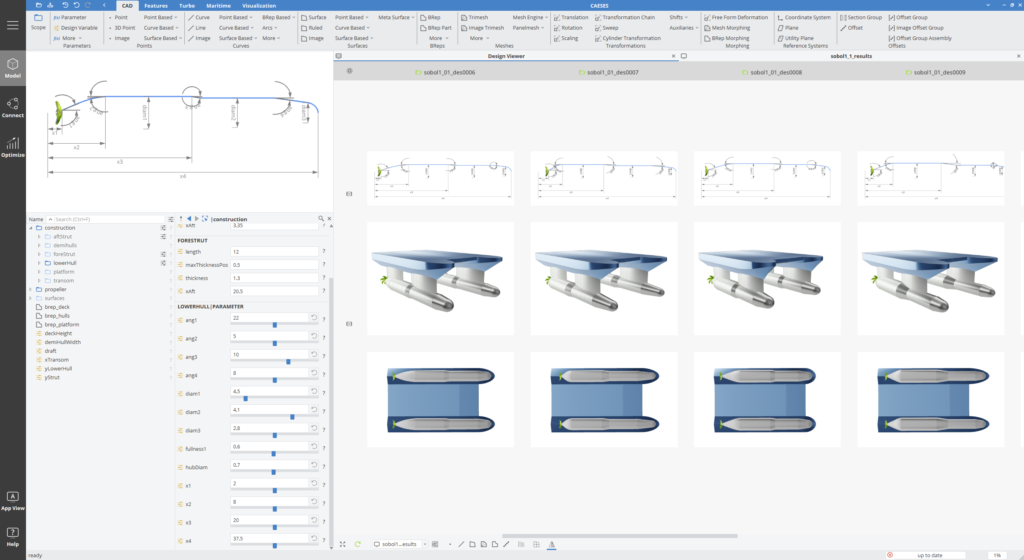 Marine Design with CAESES