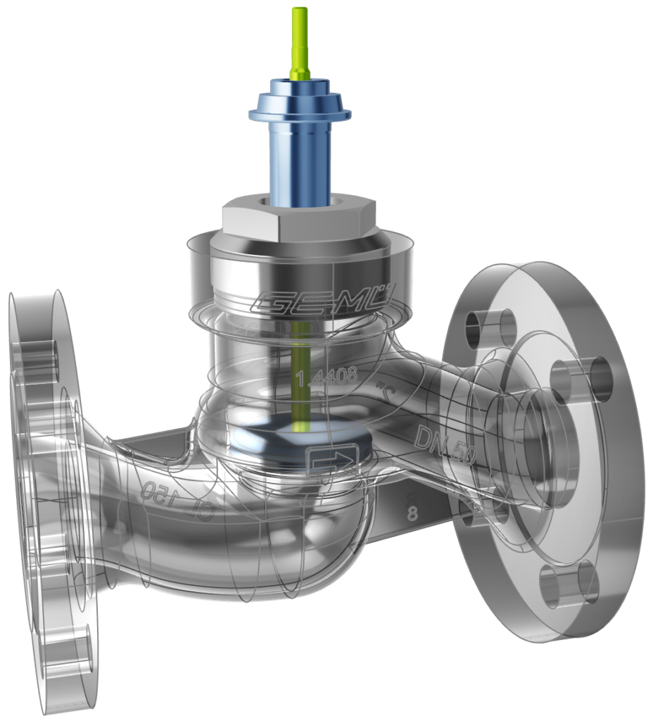 Globe Valve Optimization Original Geometry