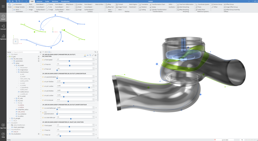 Valve Design Software CAESES