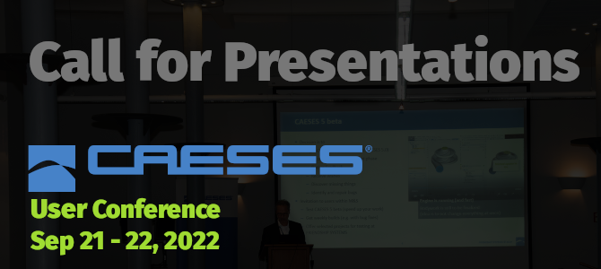 CAESES User Conference 2022: Call for Presentations