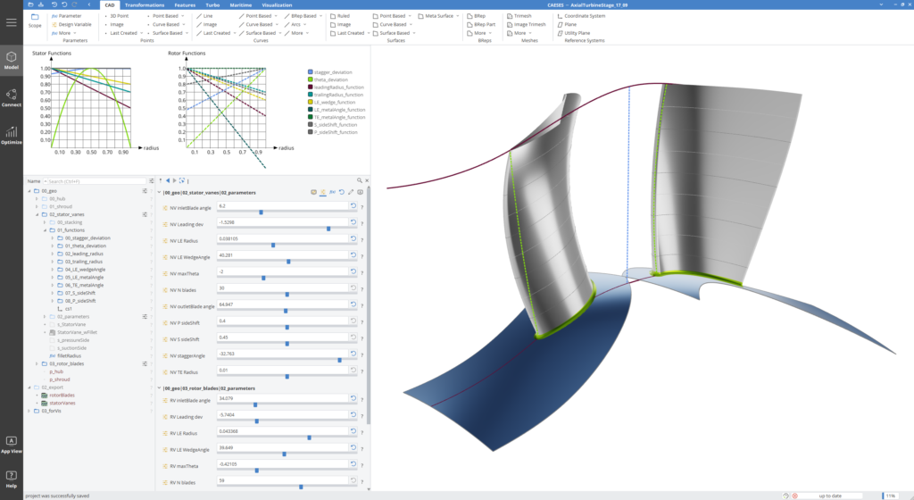 ANSYS CFD Optimization Parametric Geometry